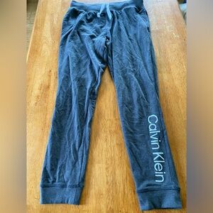 Calvin Klein sweatpants, no stains/rips.